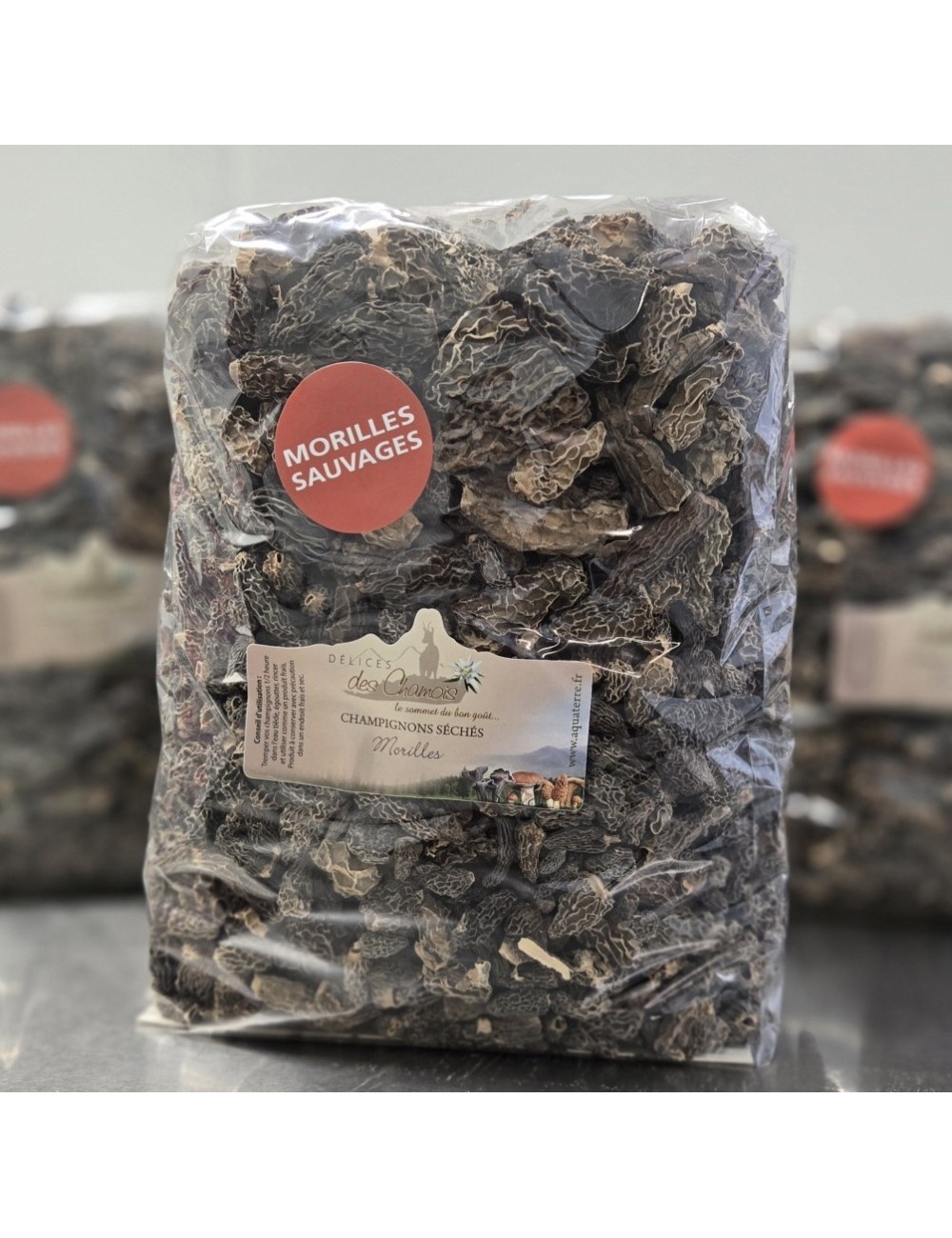 Morilles noires spéciales ( morchella conica) 1 Kg Premium 320 € au lieu de 440 € !