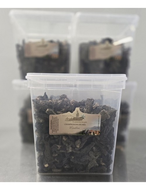 Morilles noires spéciales de culture (Qualité déclassée) 500g